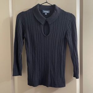 Modcloth Black top w/ keyhole cutout